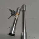 MAXXHAUL 50526 Stainless Steel Locking Hitch Pin Set for 50246 Aluminum Adjustable Ball Mount,Black and Silver