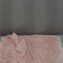 Fluffy Blanket for Couch Living Room, 30”×40” (Light Pink)
