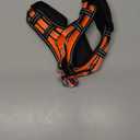 Dog Harness for Small Dogs Back D-Ring Control No Choking Pressure-Free Chest Design Comfortable Padded Adjustable Reflective Vest Harness for Daily Walks Training Easy Control Outdoor Use Secure Fit (Orange)