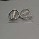 Rimoleur 32 oz Tumbler Flip Straw Lid Replacement Fit for HydroJugOnly,2 Pack Leak Proof for HydroJug Lid Replacement Spill Proof Reusable Tumbler Cover Compatible with 32oz Cup Accessories (Cream)