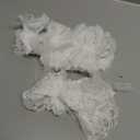 Clown Collar and Cuffs,Jester Neck Ruffle Lace Detachable Clown Costume Accessories Halloween (One Size, White)