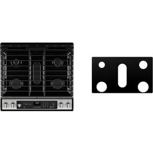 Custom Fit Reusable Burner Liner for Whirlpool Gas Range Stove Protect Your Stovetop with this Splatter Guard Cover - WGG745S0FS