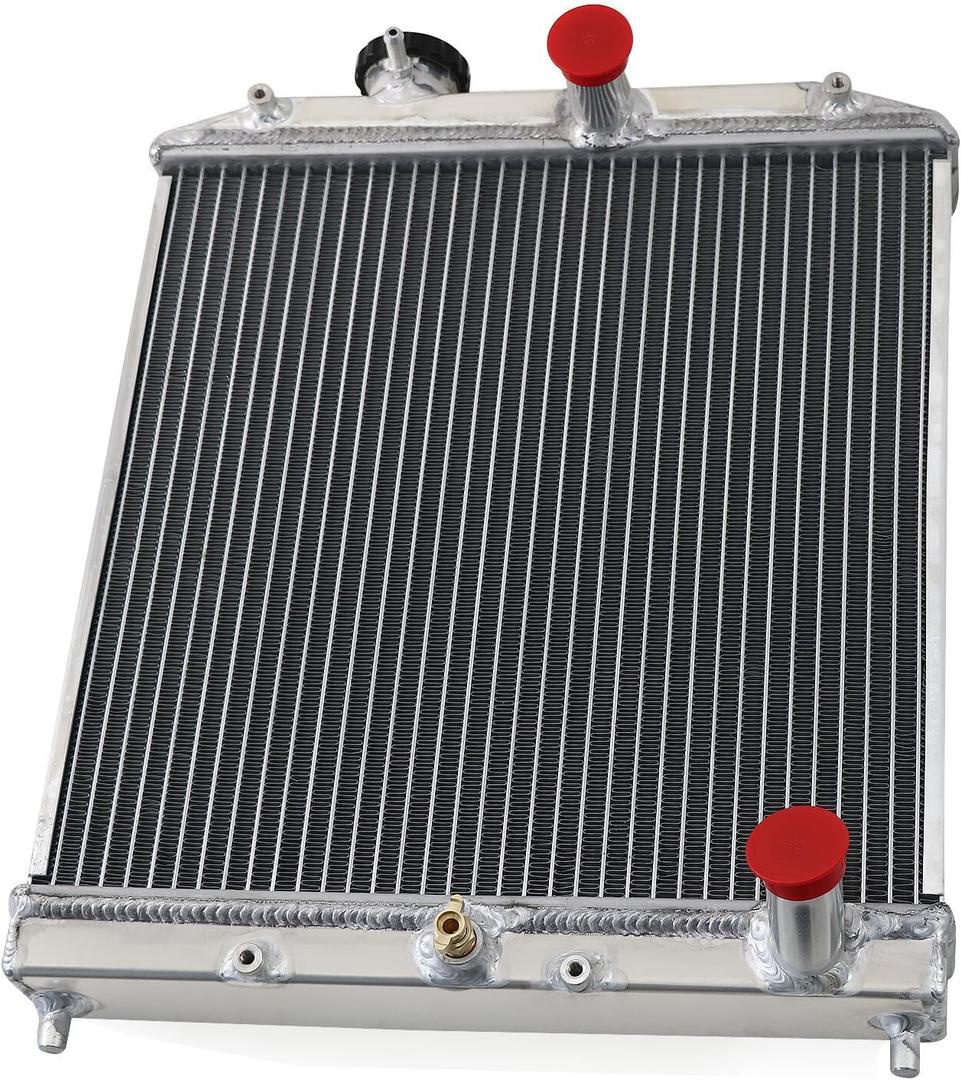 TSMINDUSTR 4 Row Aluminum Radiator Compatible with 1992-2000 Honda Civic EJ EK/Del EG/Integtra Sol DB 1993 1994 1995 1996 1997 1998 1999 Radiators