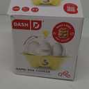 DASH Rapid Egg Cooker: 6 Egg Capacity Electric Egg Cooker for Hard Boiled Eggs, Poached Eggs, Scrambled Eggs, or Omelets with Auto Shut Off Feature - Yellow