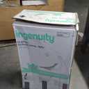 Ingenuity InLighten 5-Speed Baby Swing - Swivel Infant Seat, 5 Point Safety Harness, Nature Sounds, Lights - Nally Owl