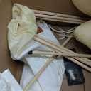 Dog Teepee Pet Tent Portable Dog Houses Puppy Teepee Cat Bed with Thick Cushion