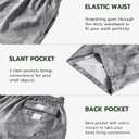 APTRO Men's Swim Trunks 9" Quick Dry Swimsuits Beach Bathing Suits Swim Board Shorts Mesh Liner T11 Grey M