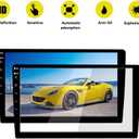9 Inch Screen Protector for Android Car Stereo Radio - Tempered Glass HD Clear Touchscreen Protection Shield - Compatible with Teyes CC3 Podofo & Standard Double Din Head Unit GPS Navigation