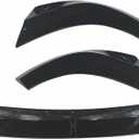SHOWSEN 3PCS Glossy Black Front Bumper Lip Compatible with 2014-2021 Jeep Grand Cherokee SRT/2018-2021 Trackhawk Front Bumper Lip Spoiler Kit