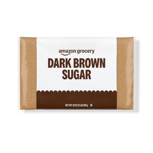 Amazon Grocery, Dark Brown Sugar, 2lb (32 Ounce (Pack of 1)), BB FEB 2 2028