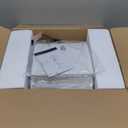 Table Lamp for Bedroom Set of 2, 23" to 30" Height Adjustable Bedside Lamp with 2 USB Ports, Black Nightstand Lamp with White Shade, Modern Pull Chain Table Lamp for Living Room End Table