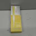 Dr. Emma Electric Vibration Flosser, Power Flosser for Adults, Gum Stimulator, Teeth Cleaner, Reusable Flossing Tool with Toothbrush, Water Flosser Alternative, Yellow