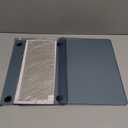 BlueSwan for MacBook Air 13 inch Case, M5 M4 M3 M2 2026-2022 A3449 A3240 A3113 A2681, 100% Match Official Color, Scratch Resistant, Easy to Snap on, Air 13.6 Hard Shell Protective Laptop Cover (Midnight Clear)