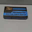 Dashcam Power Adapter (5-pin Type F) Compatible with Ford 2020-2024 Mustang Mach-E, Bronco Sport, Explorer Edge, Escape, Transit. Built-in USB Power Source, Connects to Rearview Mirror