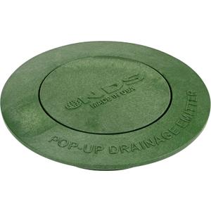 NDS 420C Pop-Up Drainage Emitter, fits 3-Inch and 4-Inch Sewer and Drain Fittings, Works with Drainage Systems Including Catch Basins and Channel Drains, Green