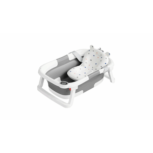Napei Collapsible Baby Bathtub for Infants and Toddlers with Bath Net and Thermometer
