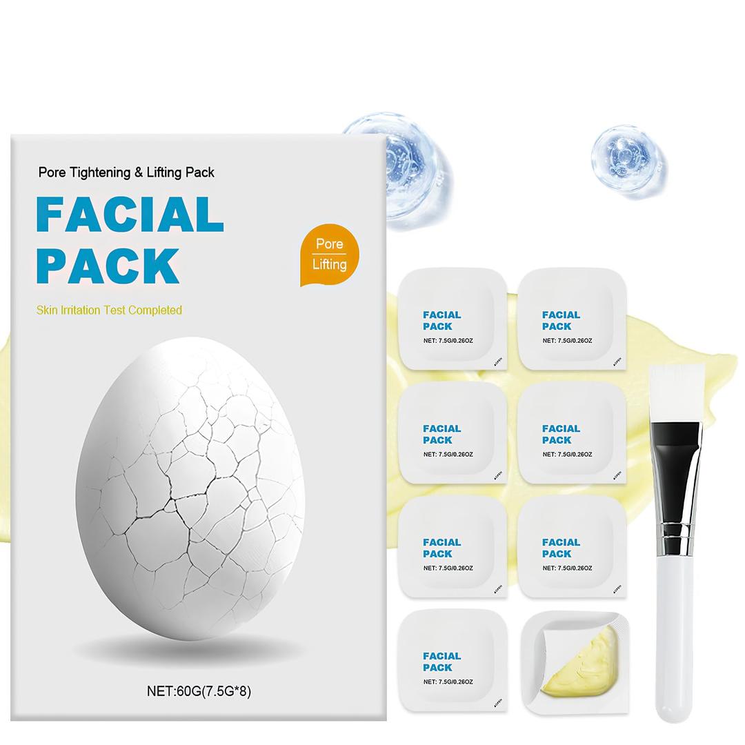 Zombie Face Mask Peel Off, Pore Tightening & Lifting Pack, Hydrating Zombie mask, Facial Mask Care, Anti-Aging, Anti-Wrinkles for All Types (1 Box, 8ea)