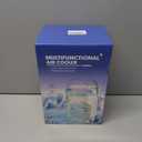 IWENNUAN Portable Air Conditioners, 4 in 1 Portable AC Unit with Remote, 1500ml Water Tank, 3 Speeds, 6H Timer, 2 Spray Mist, 7 Night Light, Personal Mini Air Conditioner for Bedroom (White)