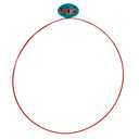Water Sports Swim Thru Rings: 3-Pack 30-Inch Collapsible Rings, Depth Adjustable Pool Toys for Swimming Pool - Essential Water Toys and Pool Accessories for Summer Fun, Assorted Pack