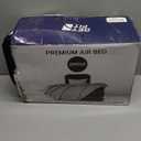 Twin Air Mattress with Headboard, Built-in Pump, Supports 500 lbs, 48-Hour Leak-Tested, 2.5 Min Fast & Easy Inflation/Deflation, Quiet Noiseless Design, Portable Blow Up Bed for Home, Guests & Camping (Black)