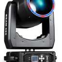 380W 19R Moving Head Light with Halo Effect, Zoom Stage Lights with 8+48 Prism, 13 Colors 14 Gobos, Professional DJ Lighting 19-Channel Sound RDM DMX512 for Club Party Show Disco Wedding Live