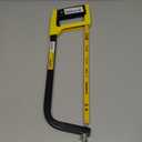 12inch High-Tension Hacksaw Frame with 24 TPI Bi-metal Blade, Hand Saw Suitable for Metal, wood, PVC, Carpentry