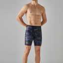 Onvous Modern Cut Swim Jammers for Men | Men's Athletic Swimwear 28-38 (Black)