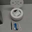 Ultrasonic Retainer Cleaner Machine, Cleaning Pod for Jewelry Cleaner, Dentures, Mouth Guards, Rings, Earrings, Glasses- 200ML 45kHz One-Touch 5-Minute Deep Clean (White)