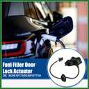 Motoforti Fuel Filler Door Lock Actuator Fit for Volkswagen Jetta - Pack of 1 Black Long-lasting
