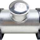 JSD 0.58 Gallon Aluminum Small Mini Bike,Go kart Fuel Cell Gas Tank 4 x 12" Center Fill 1/8" NPT Outlet