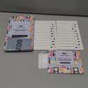 CRAFTYCOO Magnetic Checklist Chore Board with Chore Sticker Book, Chores Chart for Kids, Set of 2 Magnetic Customizable Chore Charts with Insert Paper and 212 Stickers, Chore Chart for Multiple Kids