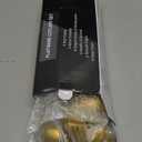 40 Piece Gold Silverware Set for 8, Terlulu Stainless Steel Flatware Set, Gold Cutlery Set Utensils Set, Tableware Include Forks Knives Spoons for Home Kitchen Restaurant Wedding, Satin Finish