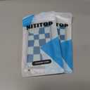 2 x NITITOP Compatible with iPhone 11 Case Cute Aesthetic Checkerboard Larger Blocks Pattern for Women Girl Trendy Slim Fit TPU Silicone Shockproof Full Camera Protection Cover - Blue