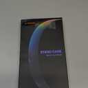 TORRAS for iPhone 15 Pro Case 360 Magnetic Stand O3 Fitness Series, [Fit for MagSafe] [360 Rotating Kickstand] 4X Mil-Grade Shockproof, Slim Protective Phone Cover, Translucent Obsidian Black