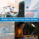 2 Pack 16 Inch 16:10 Anti Blue Light Laptop Screen Protector, Reduce Eye Strain Anti Glare Screen Protector for 16 with 1920x1200 Resolution Laptops, Not for 16.1''