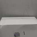 PULOTE 200 Pieces White Plastic Plates Disposable - Include 100PCS 10 inch Dinner & 100PCS 7 inch Dessert Plates, Ideal for Party & Wedding