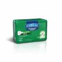 Medline FitRight Extended Wear Stretch Briefs, Overnight Adult Diapers with Tabs, Size 2 (Bag of 20) (Beige, XL)