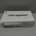 Silverware Tray for Drawer, Stackable Kitchen Bamboo Drawer Organizer 12" x 6" x 2" Set of 2