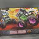 Monster Jam, Official Smash & Bash Grave Digger Remote Control Indoor & Outdoor Vehicle, 1:15 Scale Repairable Monster Truck, Kids Toys for Boy and Girls Ages 4 and up, One Size