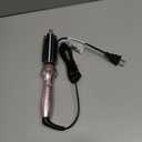 DAN Technology Thermal Brush, Dual Voltage Travel Curling Brush, 60 min Shut Off Electric Curling Brush, Temperature Adjustable Heated Curling Brush, 3/4 inch Curling Irons