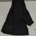 Zhanmai 2 Pairs Thigh High Men's Compression Socks 20-30 Mmhg Compression Stocking with Silicone Grip Men's Dress Socks (Large)