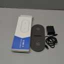 Dual 20W Wireless Charging Pad, Fast Wireless Charger with Adapter for iPhone 17 Pro max/17 Air/16/15/14/13/12/11/XS/XR/8 Plus,Air pods,Samsung Galaxy S25/S24/S23/S22/S21,Note20/10,Galaxy Buds,Gray (Gary)