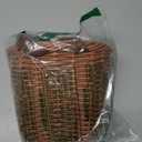 Kids Bike Basket Wicker Woven Front Bicycle Basket for Boys Girls Mini Handlebar Basket for Kids Bike or Scooter