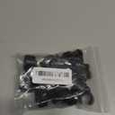 TAODAN 20/25mm Plastic Tripod Microphone Stand Cable Clip (10pcs) - Black