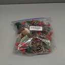 120pcs Artificial Pine Cones Pine Branch Set Fake Natural Pinecones Acorns Red Berries Christmas Decor Ornaments for Home Winter Decorations