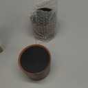 Wood Bed Furniture Risers Blocks - 3 inch Set of 4 Bed Risers, Heavy Duty Solid Wood Round Risers, Sofa Riser with Non-Slip Pad, Create Storage Space and Easy Cleaning for The Sweeper