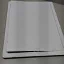 PNKKODW Plumbing Access Panel - 14 x 18 Inch Plastic Access Door, Removable Wall & Ceiling Reinforced, Durable White
