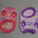 2 Pack Dog Sweaters for Small Dogs Girl Boy Winter Fleece Dogs Clothes Cute Warm Puppy Sweater Chihuahua Teacup Dog Clothes Pet Outfit Pink Blue (Purple, XX-Small(for 1.6-3lb))