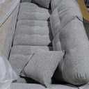 Lakeview Bryson Sofa, With 2 throw pillows, 22"H x 36"W x 84"L