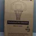 Wall Mounted Basketball Hoop Shatter-Proof Backboard 18" Standard Rim, Anti-Tear Net, Indoor Outdoor Basketball Games